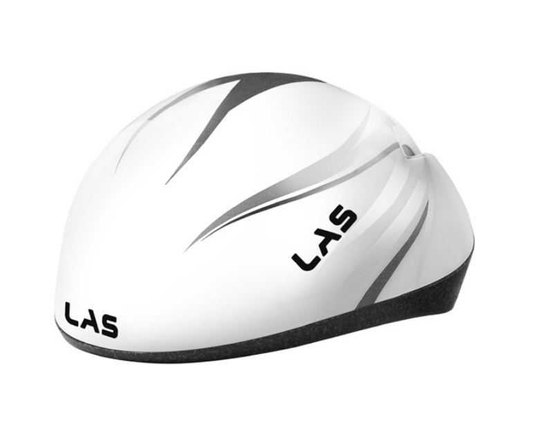 LAS Mistral Ice 2 schaatshelm wit/grijs